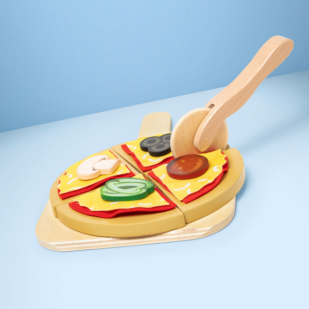 Melissa & Doug Lekemat, Lag din egen pizza - 41 deler