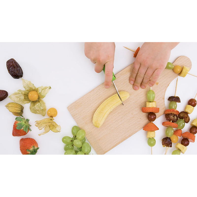 Kinderkitchen Kokkeknivsett for Barn, 2 deler - Rosa/lilla