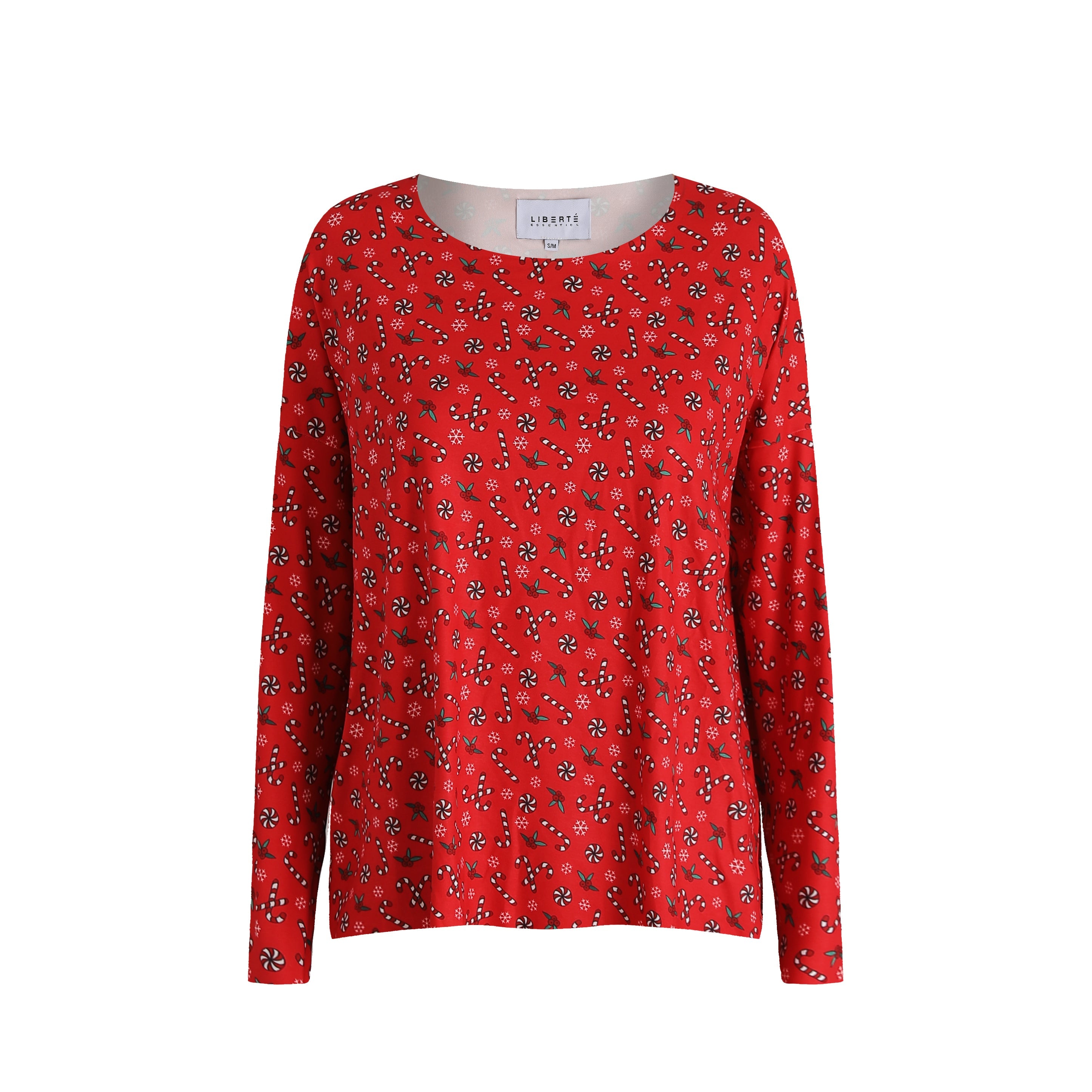 Liberté, Alma Ls Top - Candycane Red