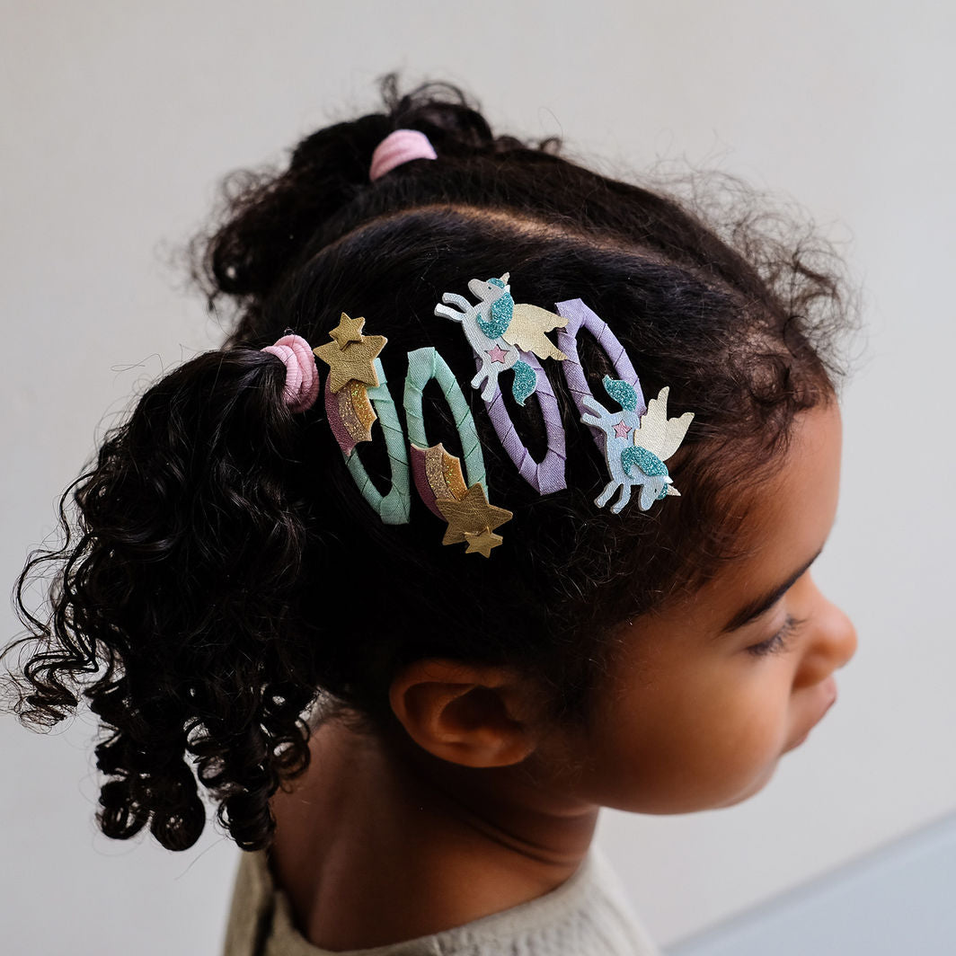 Mimi & Lula 4 hårspenner, My Little Unicorn