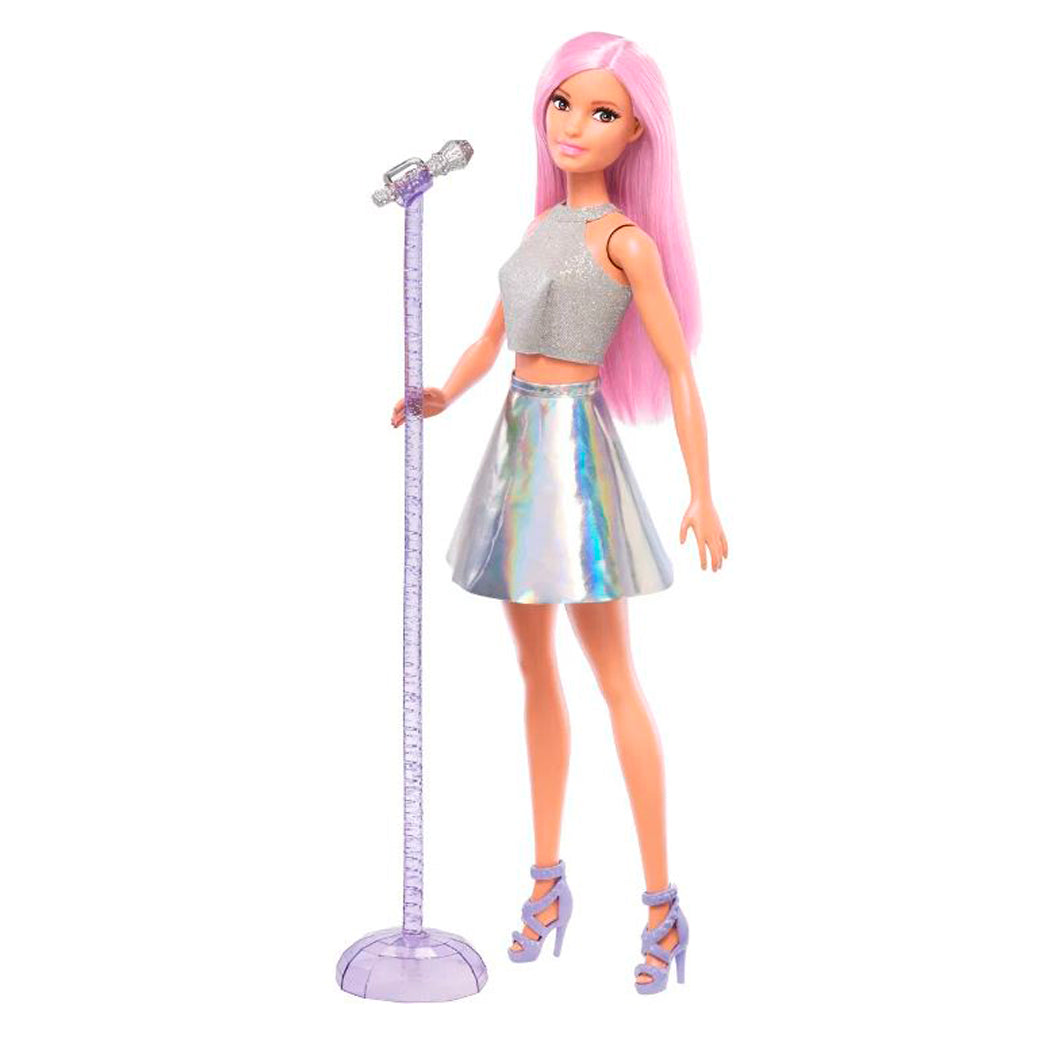Barbie Career dukke, Popstar med mikrofon og stativ
