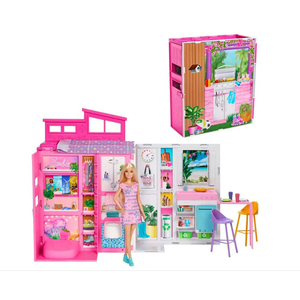 Barbie Getaway House, praktisk sammenleggbart Barbie-hus