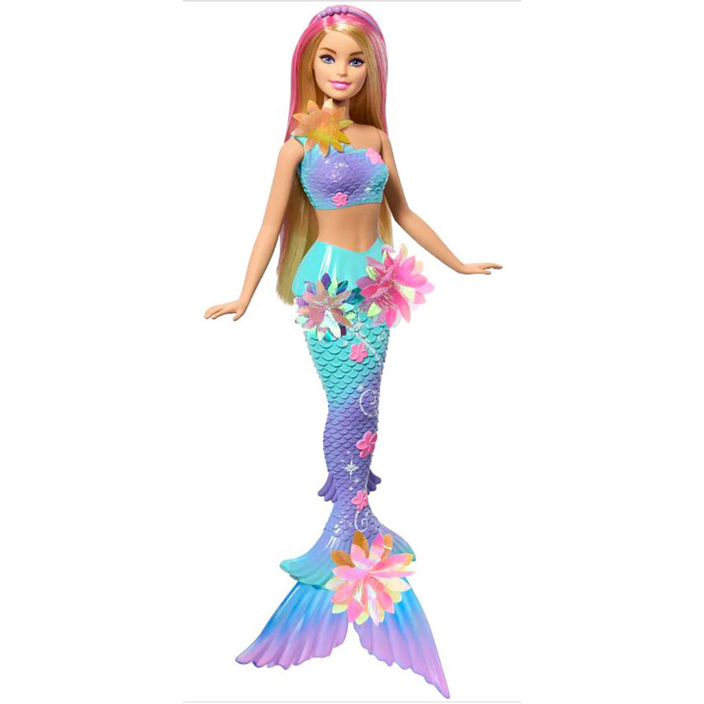 Barbie Blooming Magic White havfrue dukke