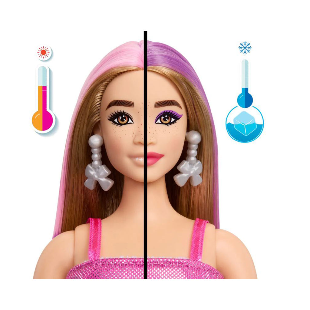 Barbie Glam Party Unboxed, Pink Curvy dukke