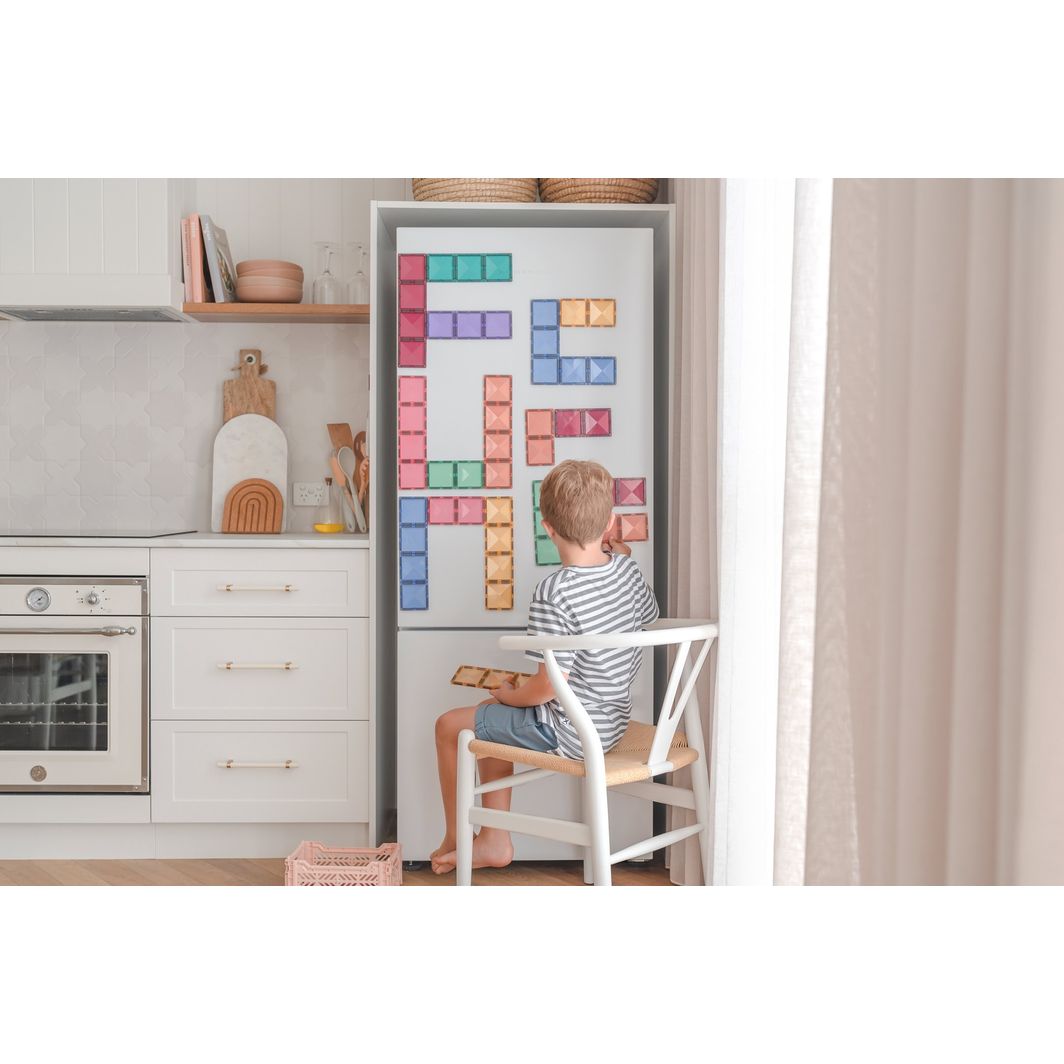 Connetix Ractangle Pack - magnetsett 24 deler - pastell
