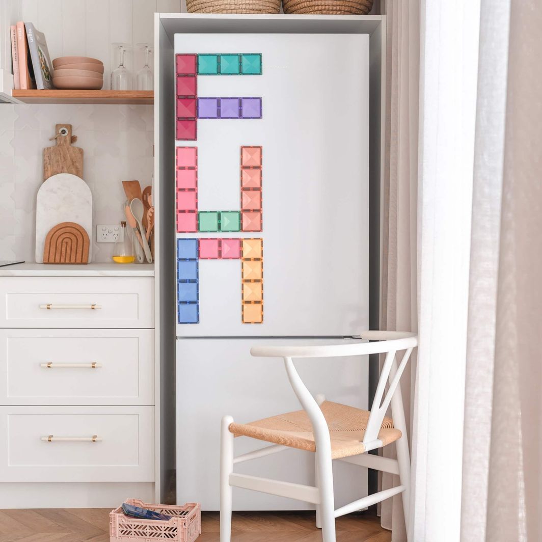 Connetix Ractangle Pack - magnetsett 24 deler - pastell
