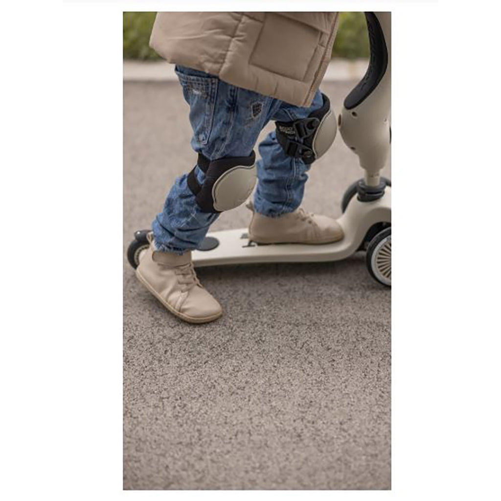 Scoot & Ride Beskyttelsesutstyr til sparkesykkel, Ash - Str. XXS-S