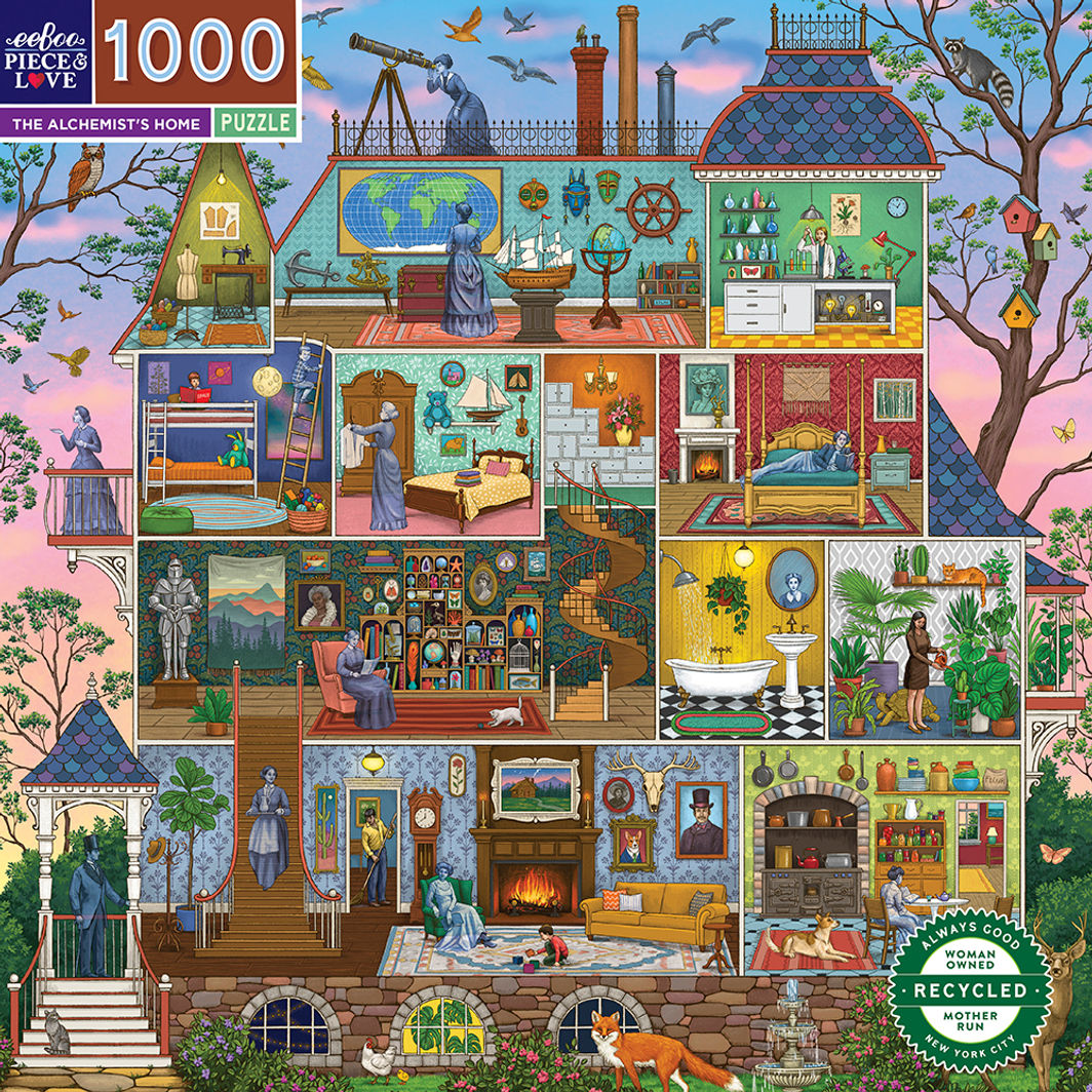 eeBoo Puslespill 1000 brikker, The Alchemist&
