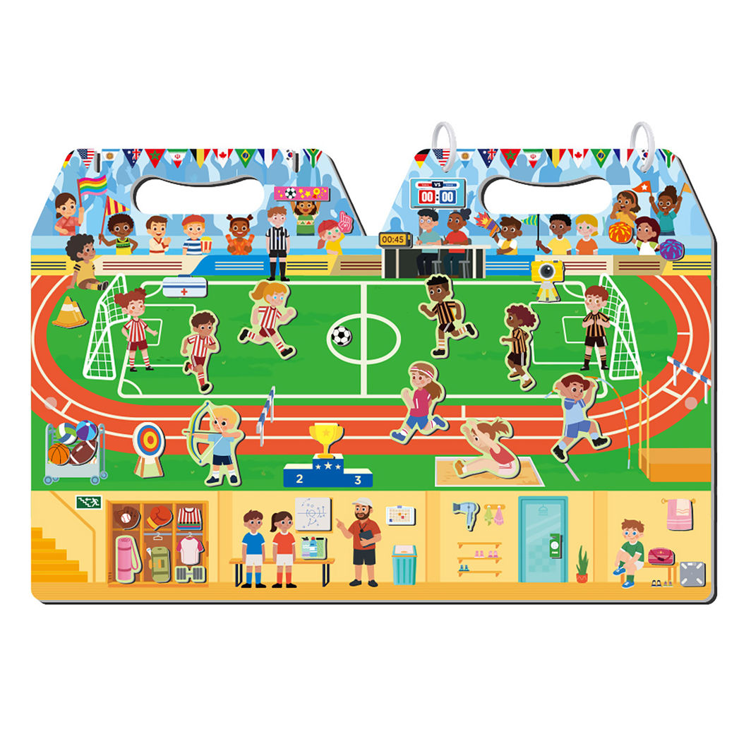 mierEdu Magnetisk lekesett, Min stadion