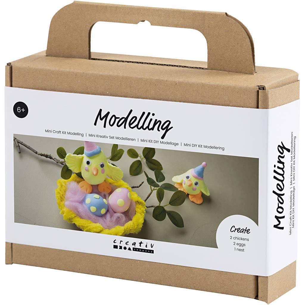 Mini DIY-sett Modellering, Påsketema