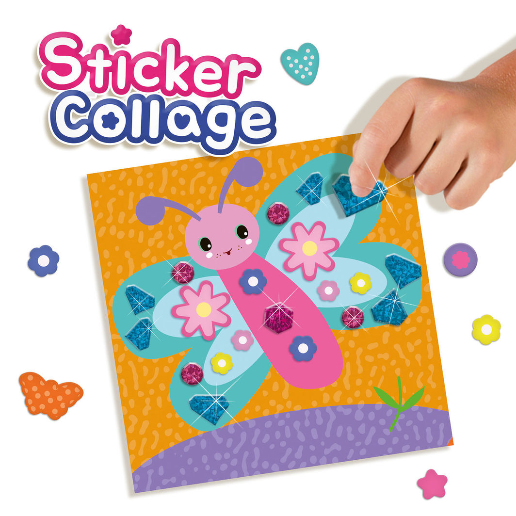 SES Creative Collage med klistremerker