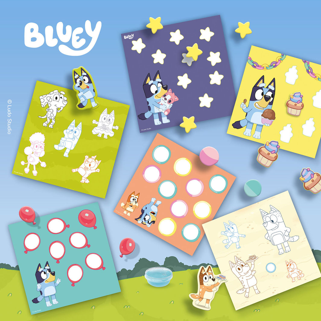 SES Creative Bluey, Fingermaling - Former