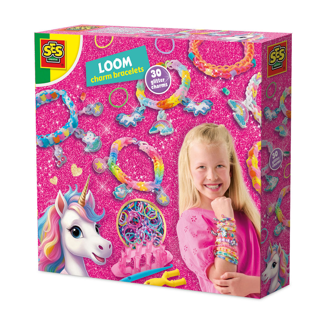 SES Creative Loom-armbånd, Enhjørninger