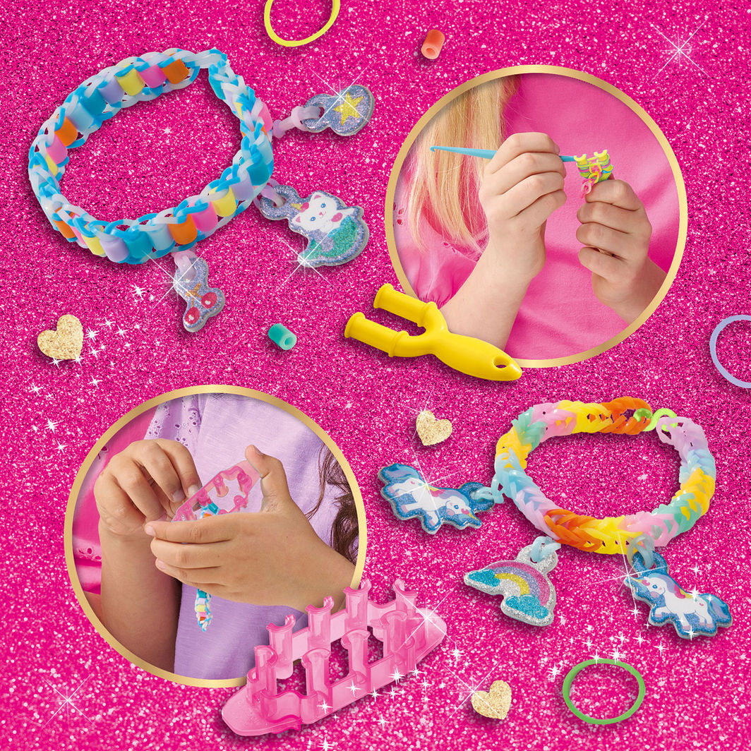 SES Creative Loom-armbånd, Enhjørninger