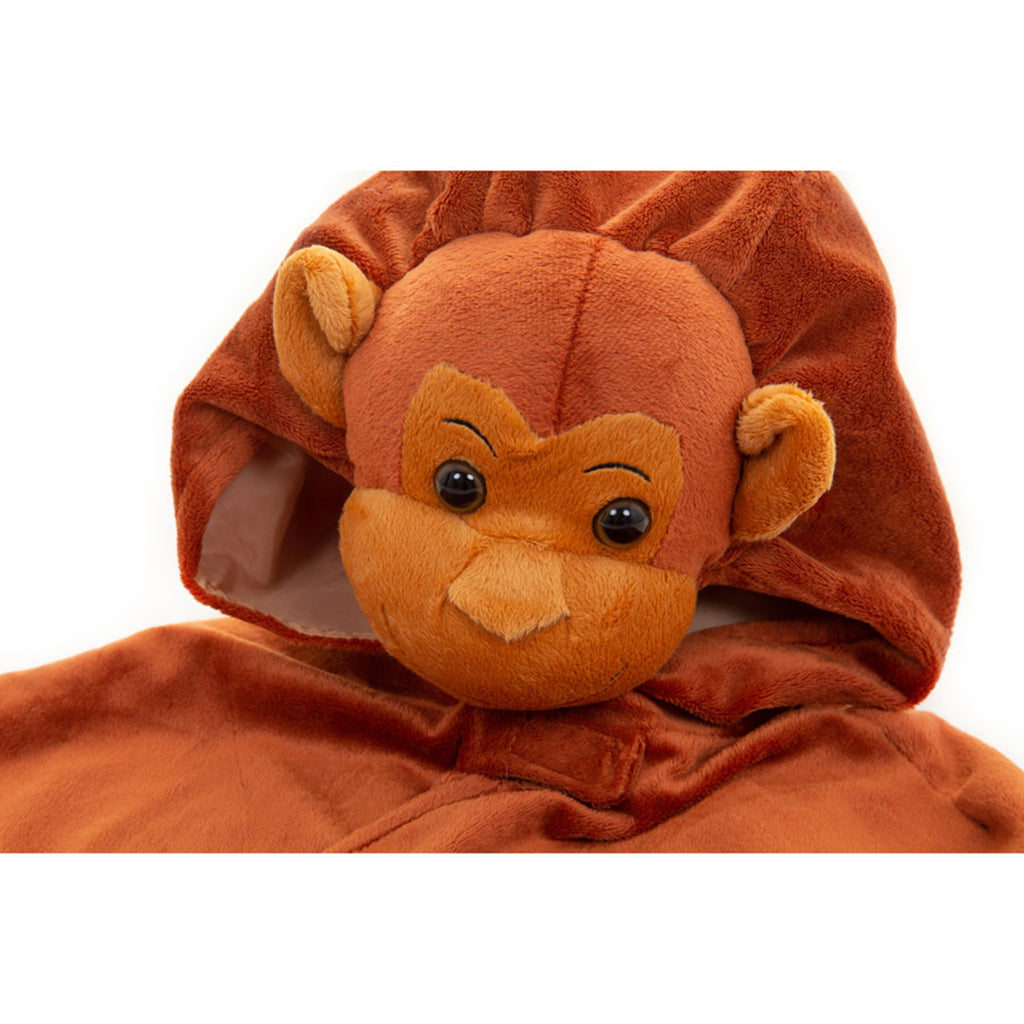 Pretend to bee utkledningsklær, dyrekostyme, ape – Str. 3–7 år