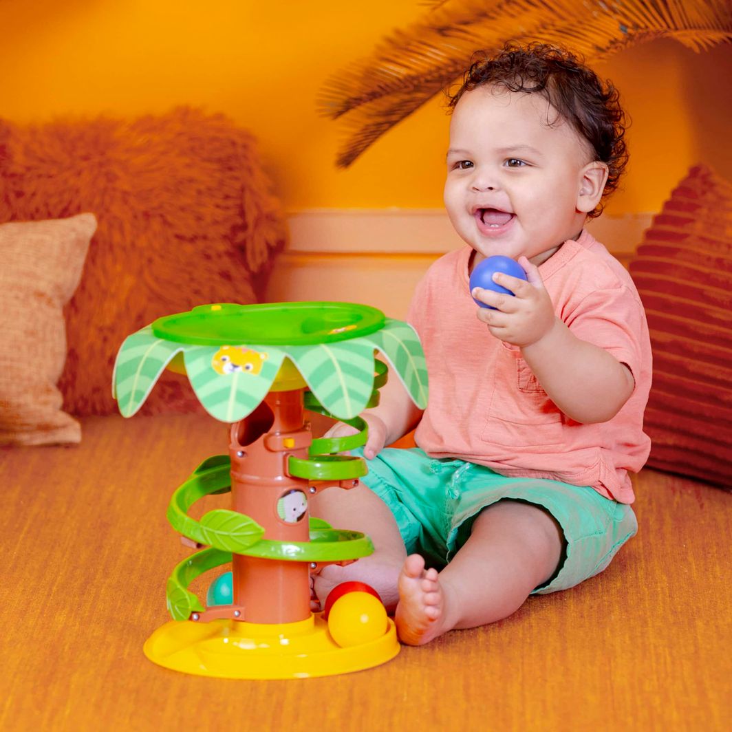 Bright Starts Babyleketøy, Tropical Twirl™ kulebanen leketøy