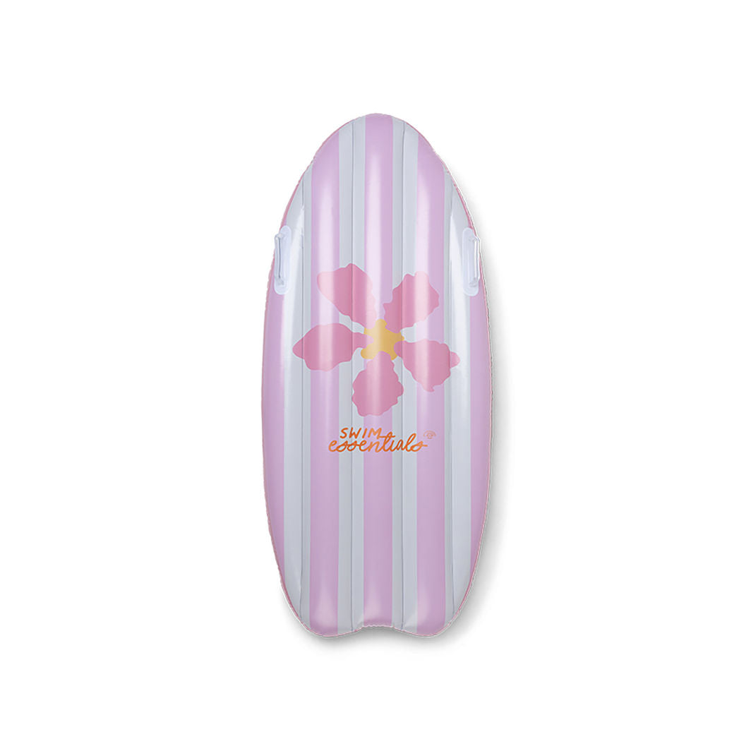 Swim Essentials, Bademadras 120 cm - Pink Flower Market Surfboard