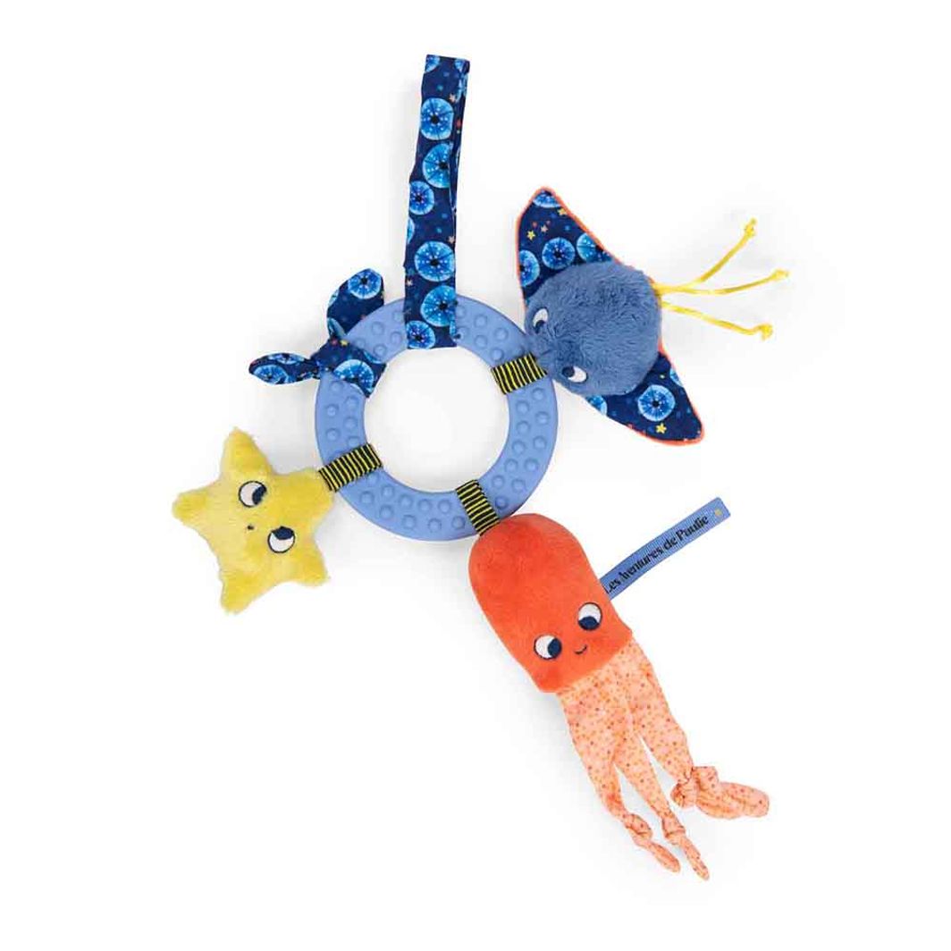 Moulin Roty aktivitetsrangle med havdyr