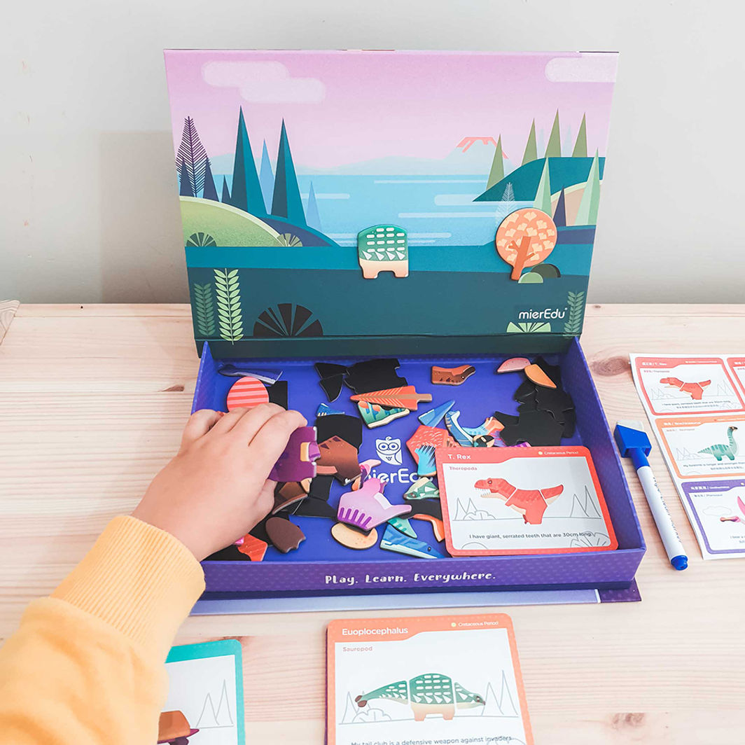 mierEdu, Magnetisk lekesett - Dinosaurer