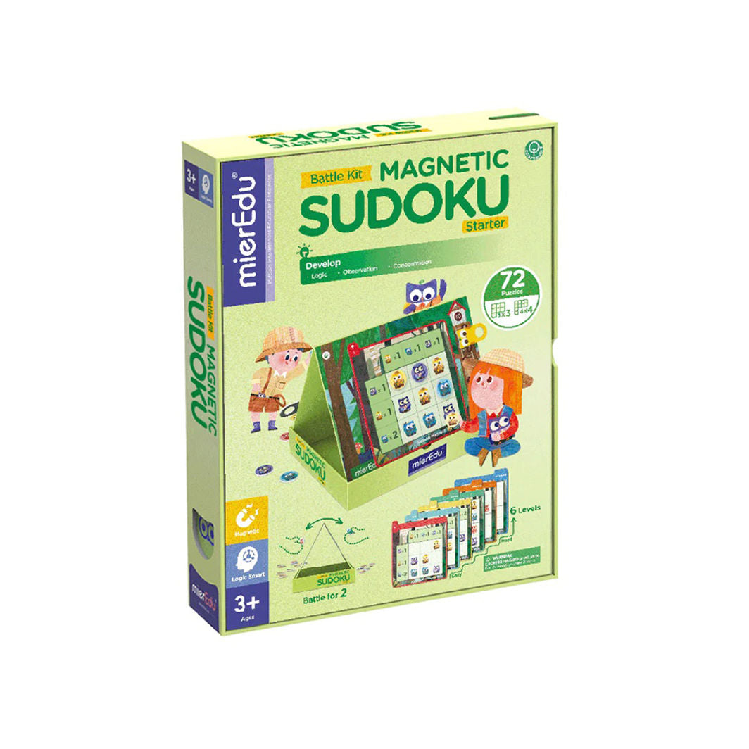 mierEdu Magnetisk Sudoku Duel sæt for begyndere