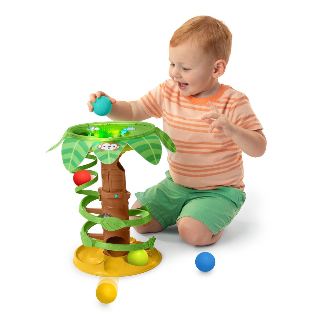 Bright Starts Babyleketøy, Tropical Twirl™ kulebanen leketøy