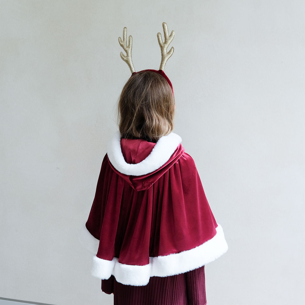 Mimi & Lula Cape, Red Mrs. Claus