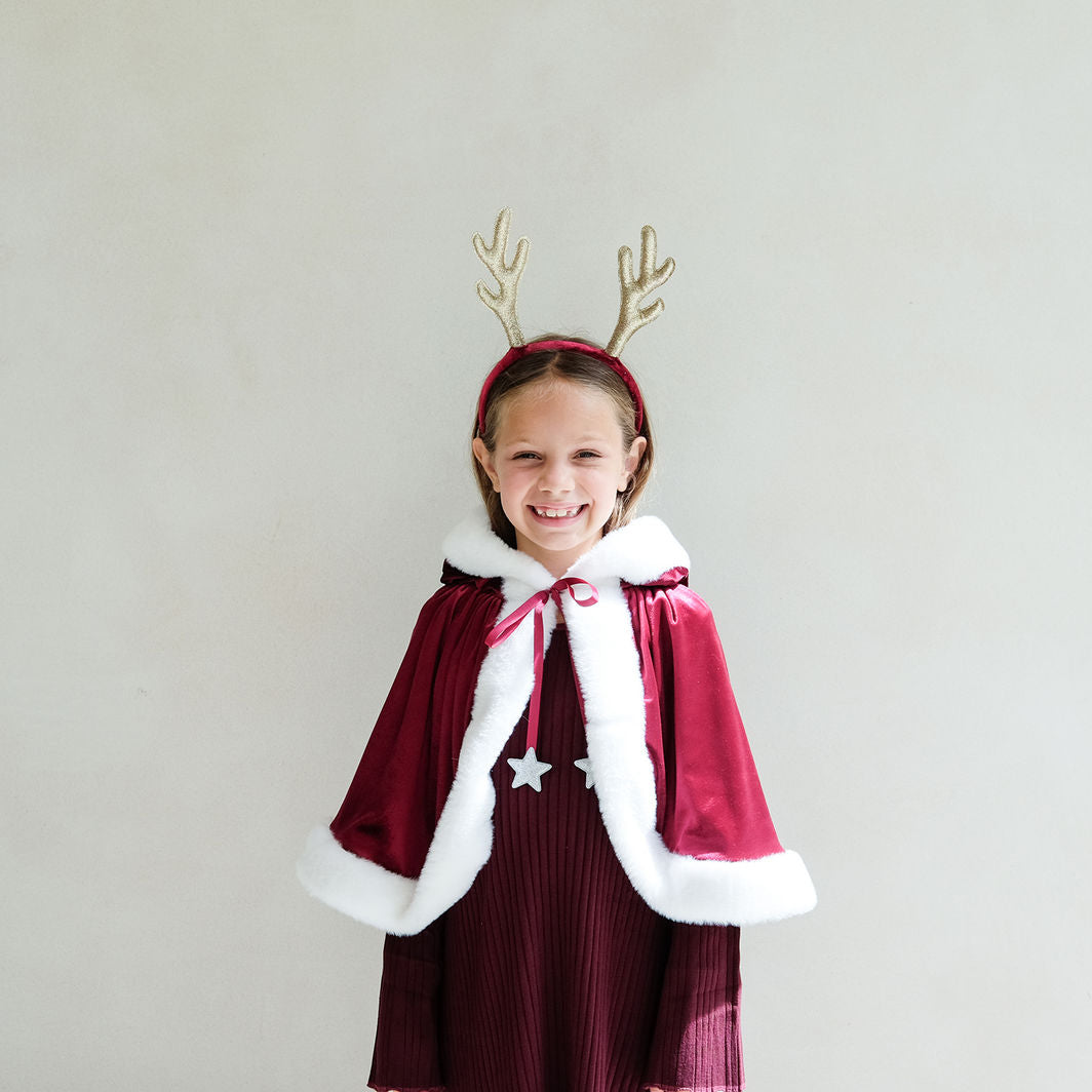 Mimi & Lula Cape, Red Mrs. Claus