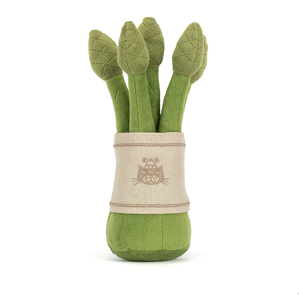 Jellycat bamse, Amuseables Asparagus - 22 cm