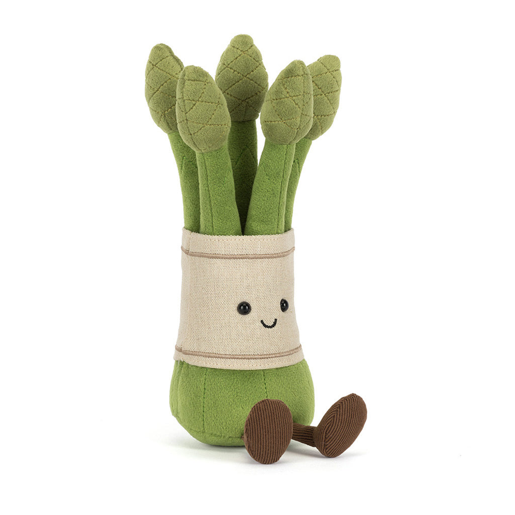 Jellycat bamse, Amuseables Asparagus - 22 cm