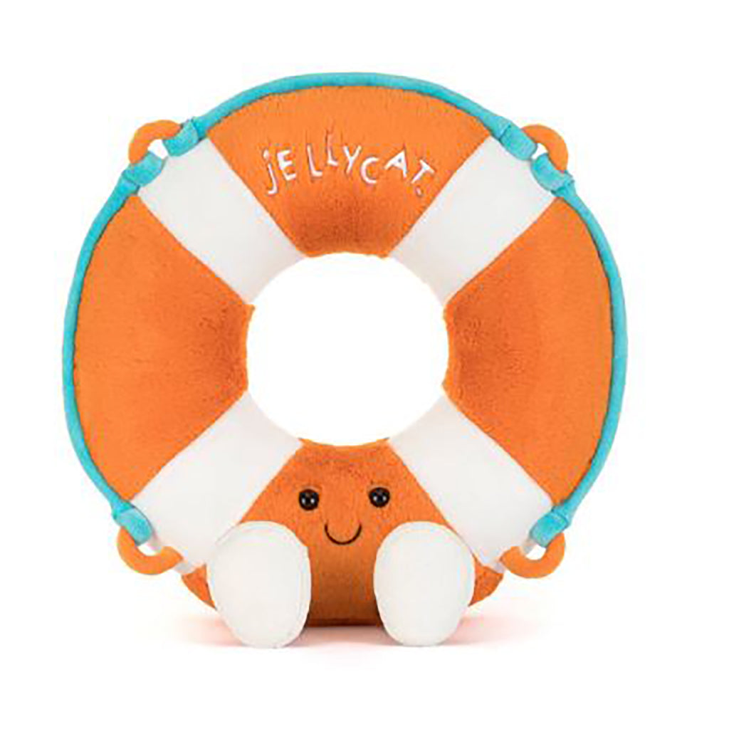 Jellycat bamse, Amuseables Life Ring - 33 cm