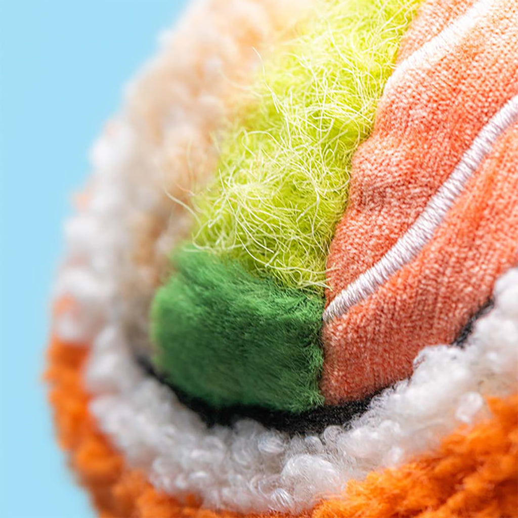 Jellycat bamse, Amuseables Codhi Californian sushi rulle – 9 cm
