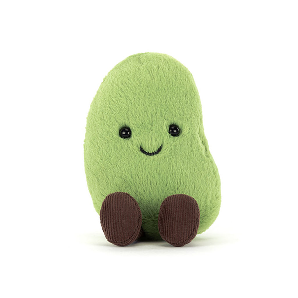 Jellycat bamse, Amuseables Soyella Edamame bønne – 13 cm