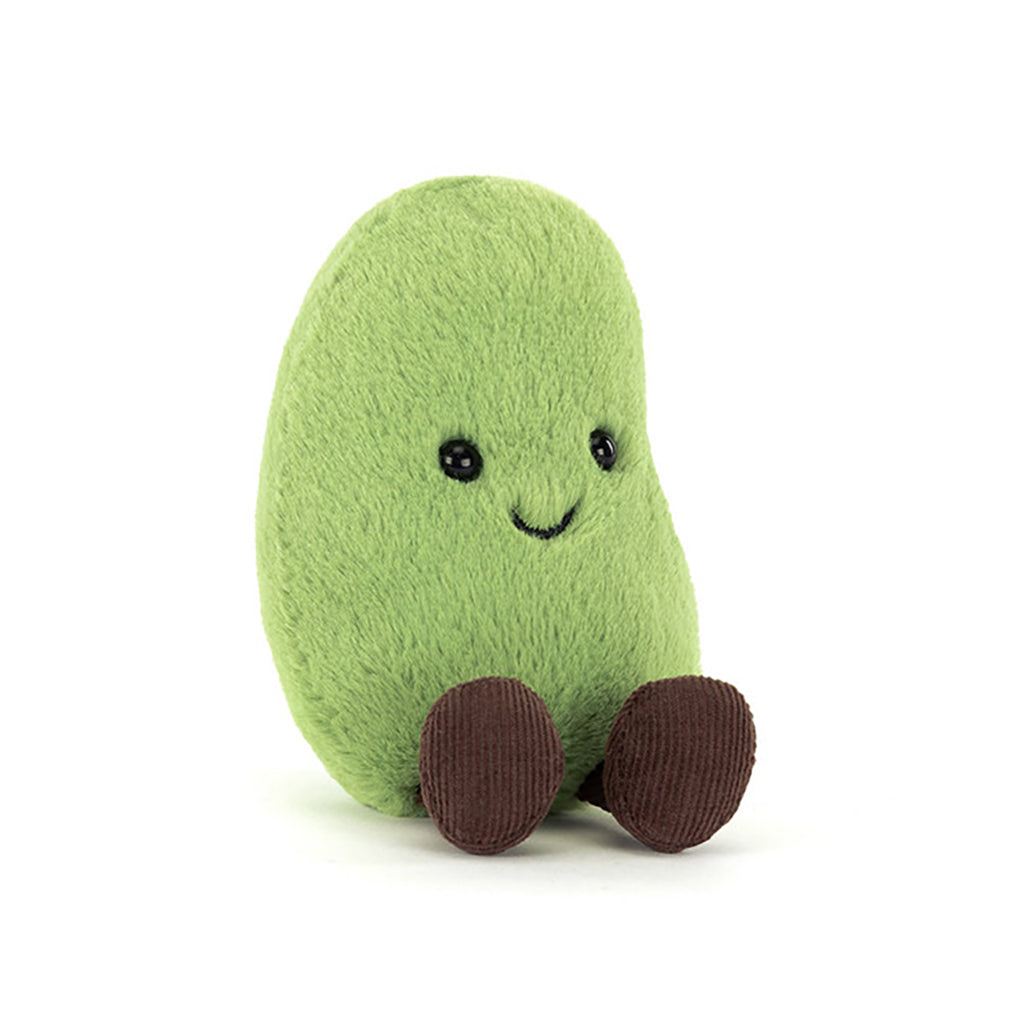 Jellycat bamse, Amuseables Soyella Edamame bønne - 13 cm