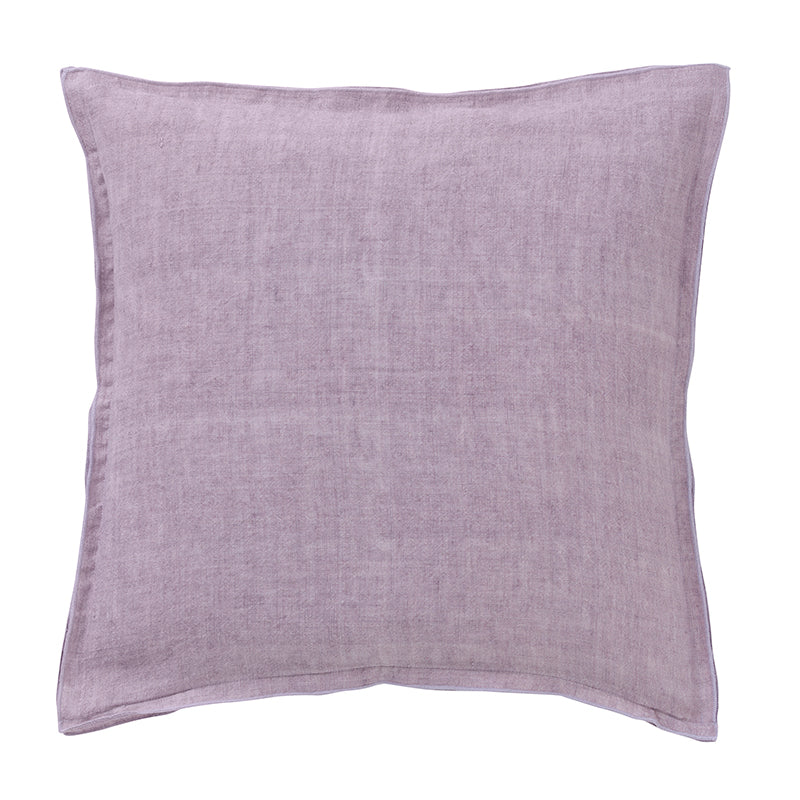 Bungalow putetrekk i lin, 50 x 50 cm - Lilac rose