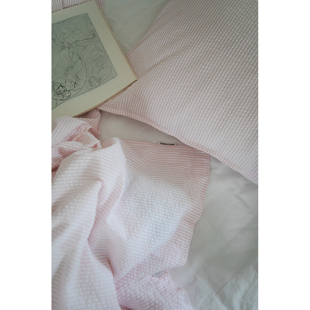 Studio Feder sengetøy for voksne, økologisk - White