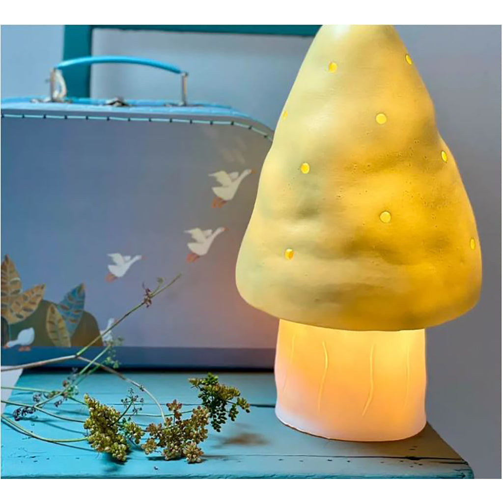 Svampelampe, liten paddehatt - Almond