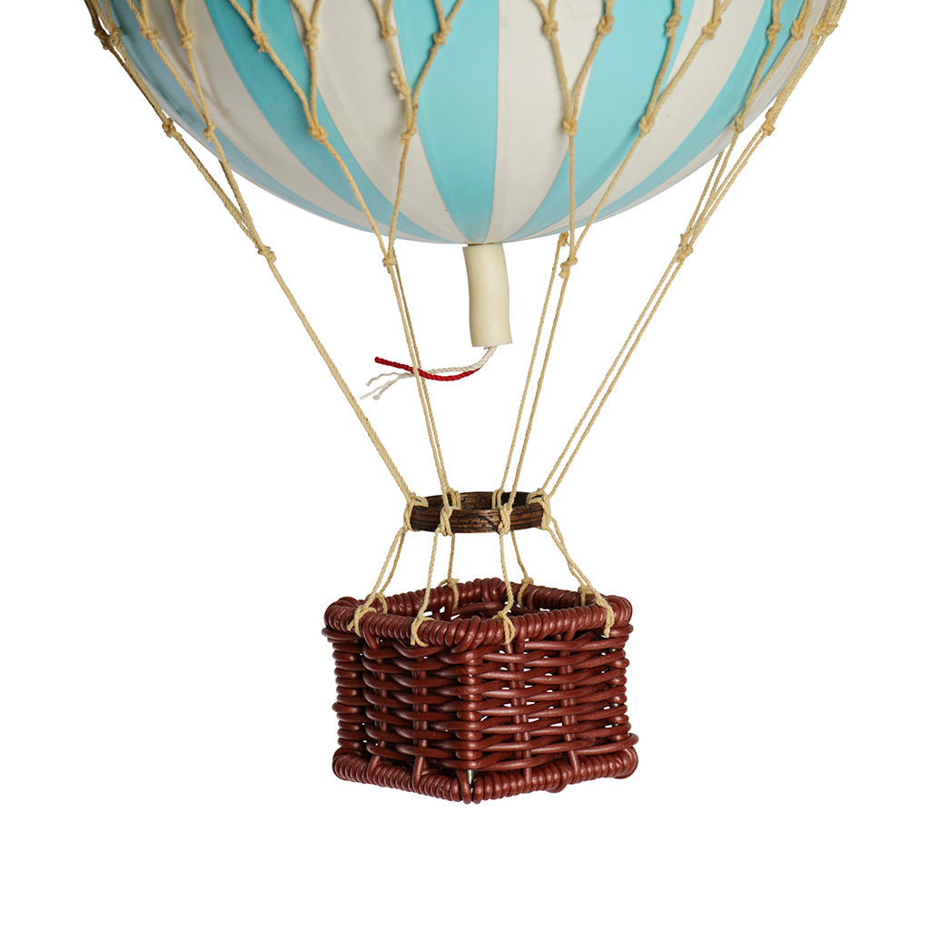 Luftballong, lys blå - 18 cm