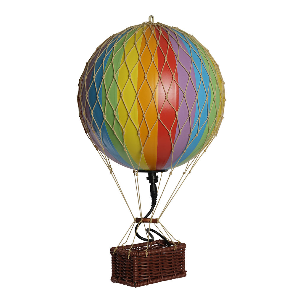 LED Luftballon Travel light Rainbow, 18 cm