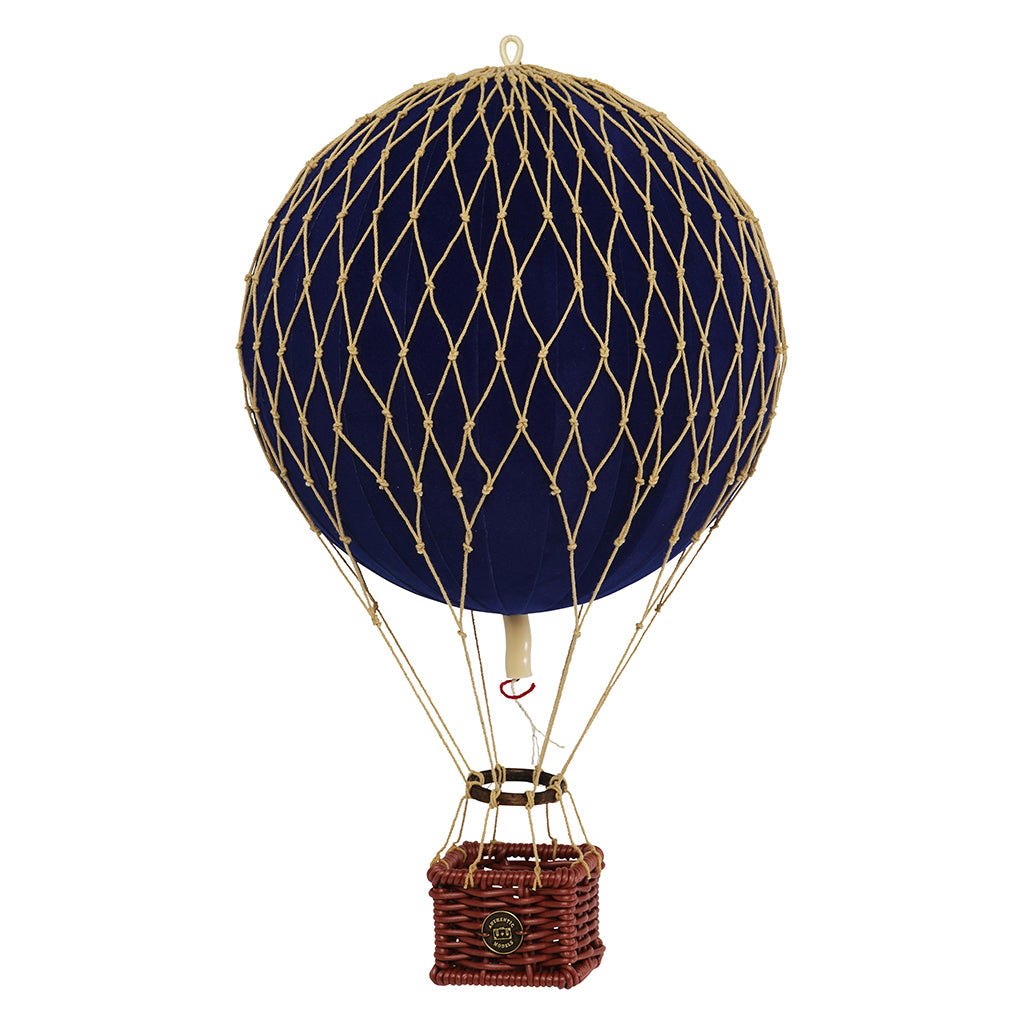 Luftballon, fløjlsblå - 30 cm