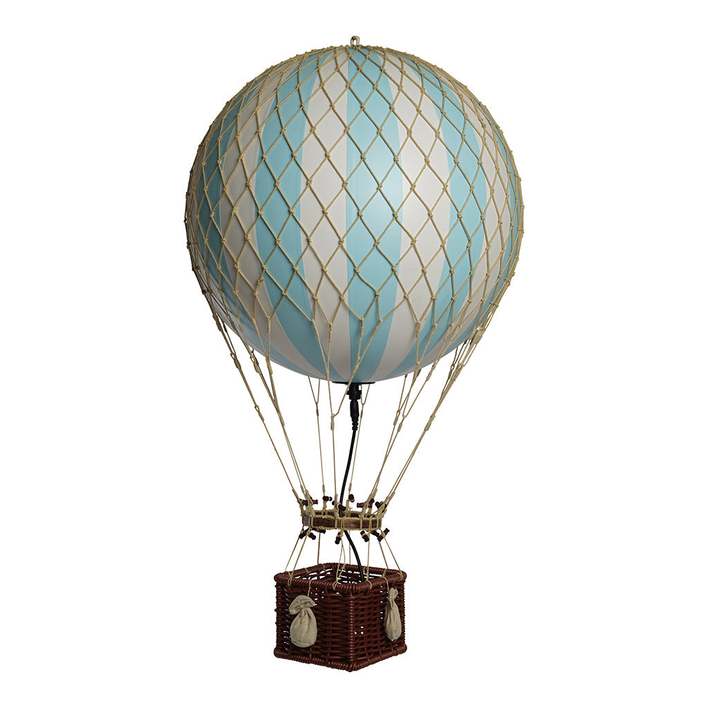 LED Luftballon, Royal Aero blue light - 32 cm.