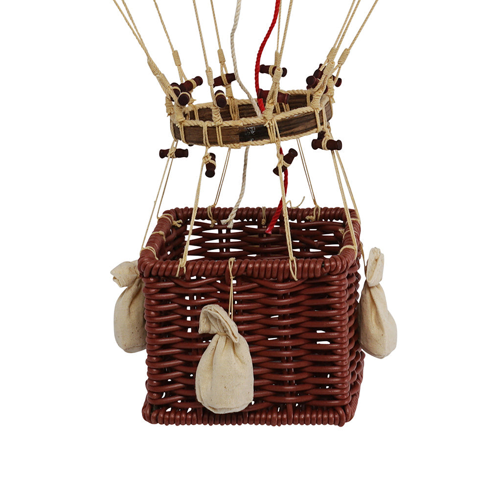 Luftballon, fløyelsgrønn - H: 56 x D: 32 cm