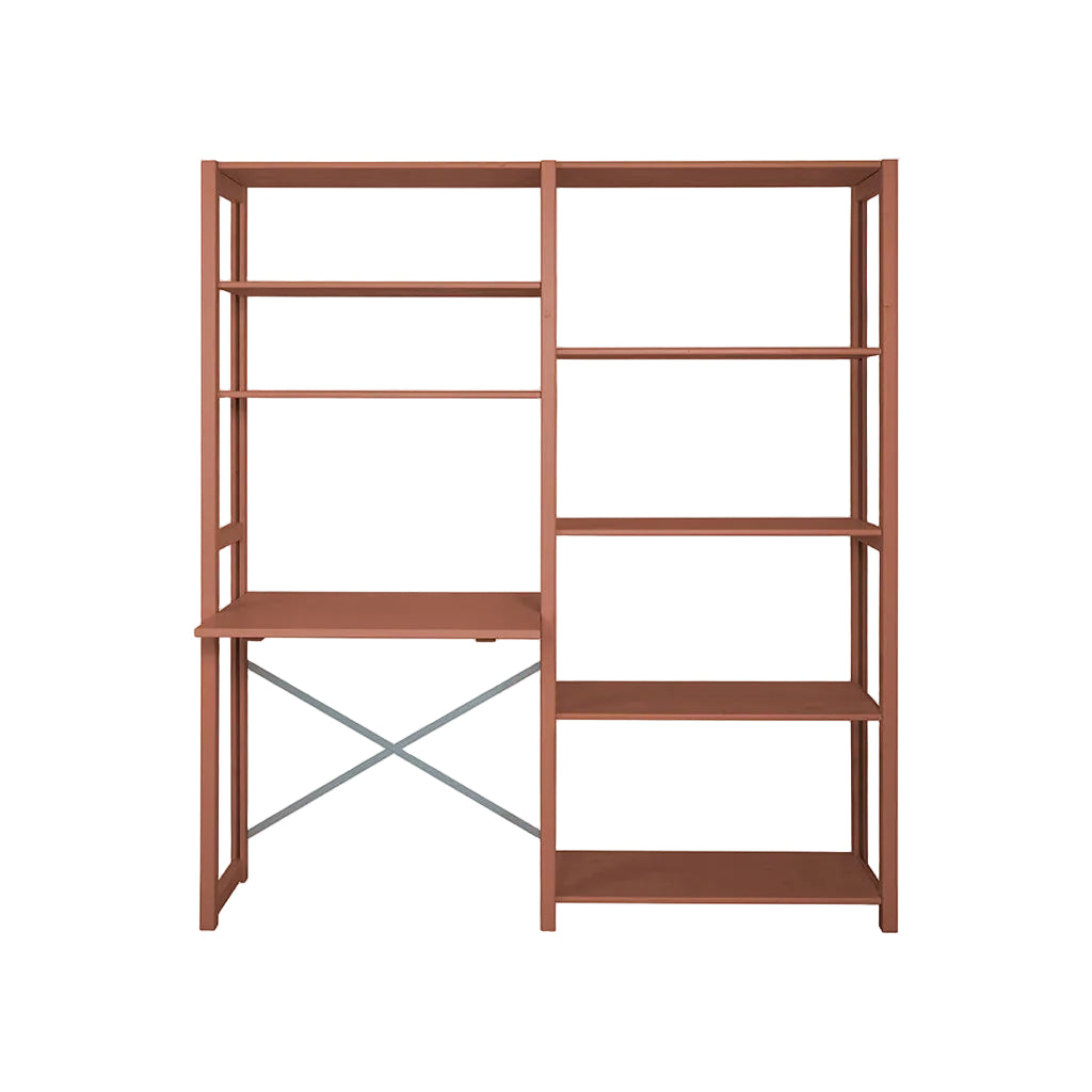 By Aulum Agger Stor Stigereol med skrivebord, flere str. - Rusty