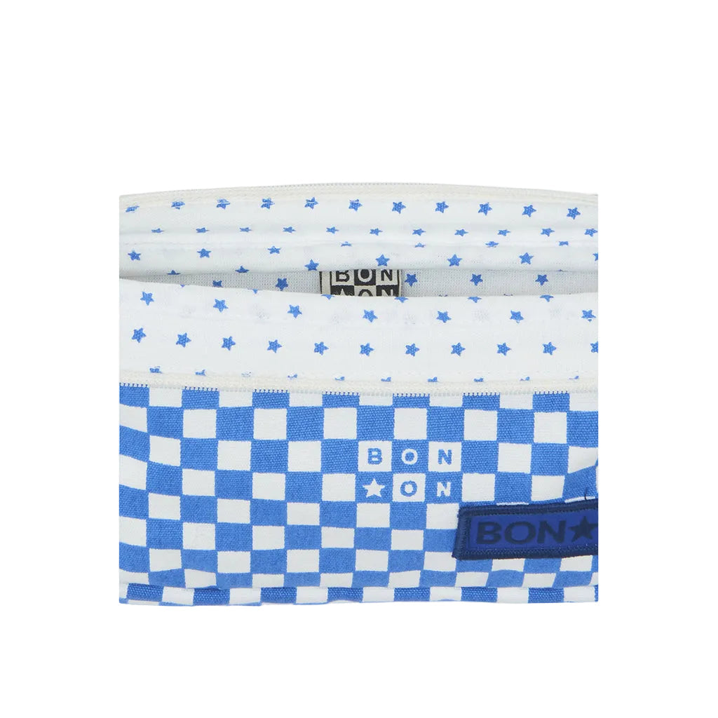 Bonton penalhus, Damier blue indigo