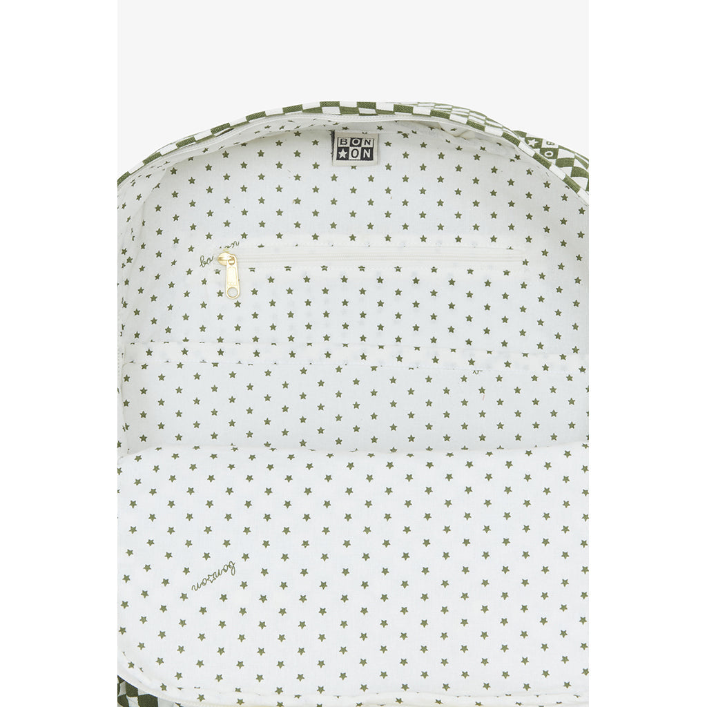 Bonton ryggsekk, mellomstor - Damier Vert