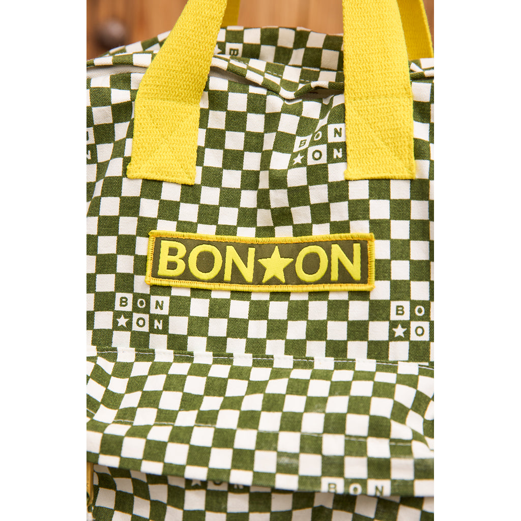 Bonton ryggsekk, mellomstor - Damier Vert