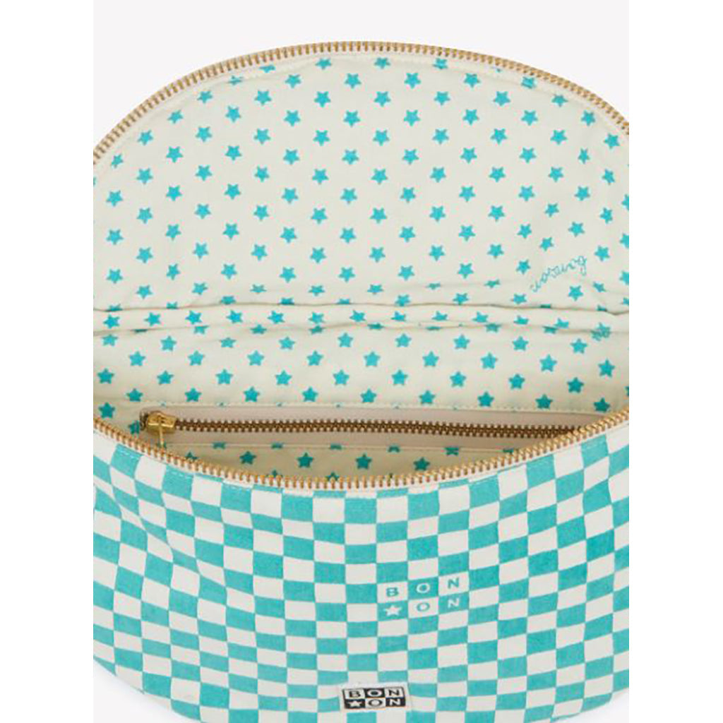 Bonton belteveske, Damier bleu Vintage