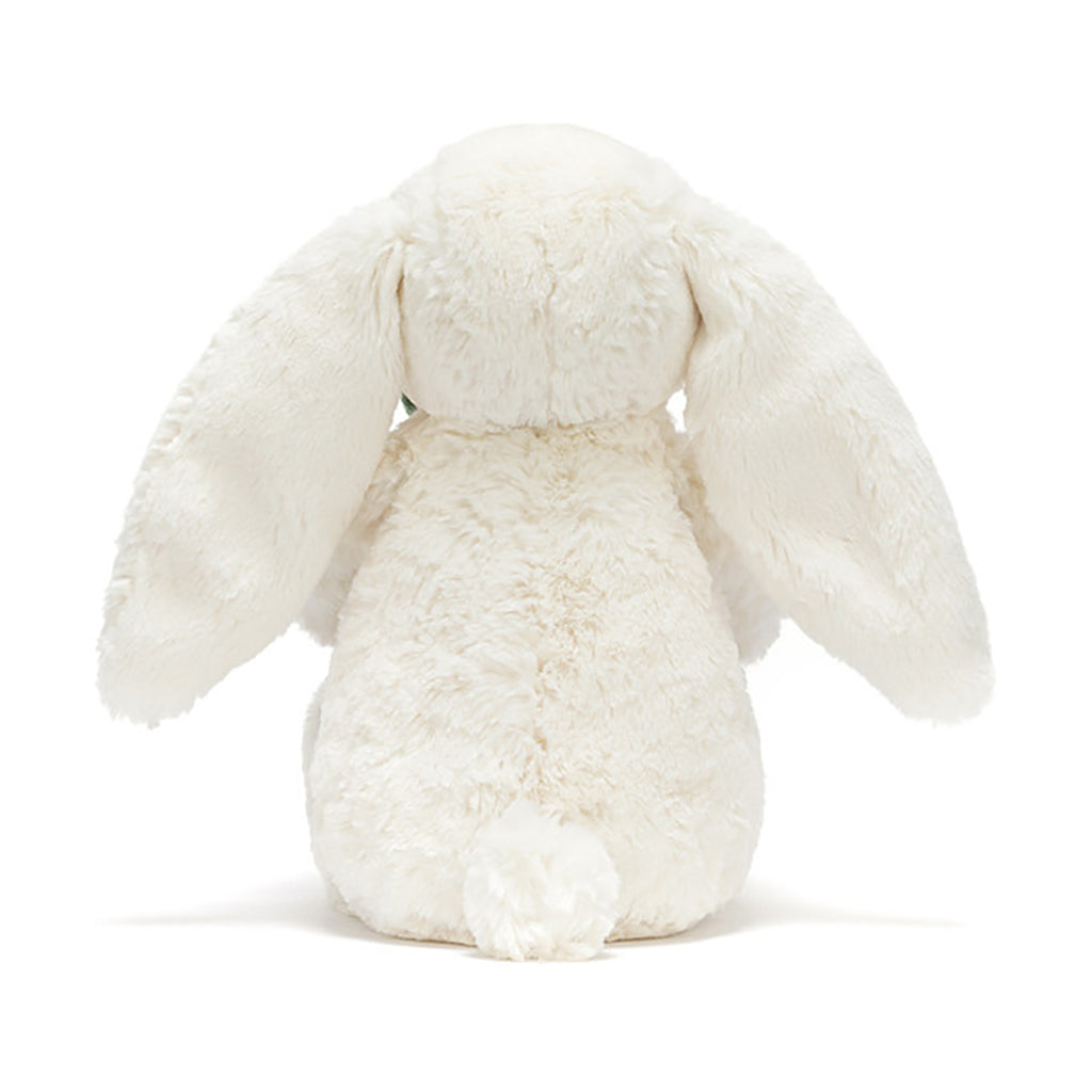 Jellycat bamse, kanin med plante, Cream Bunny - 31 cm