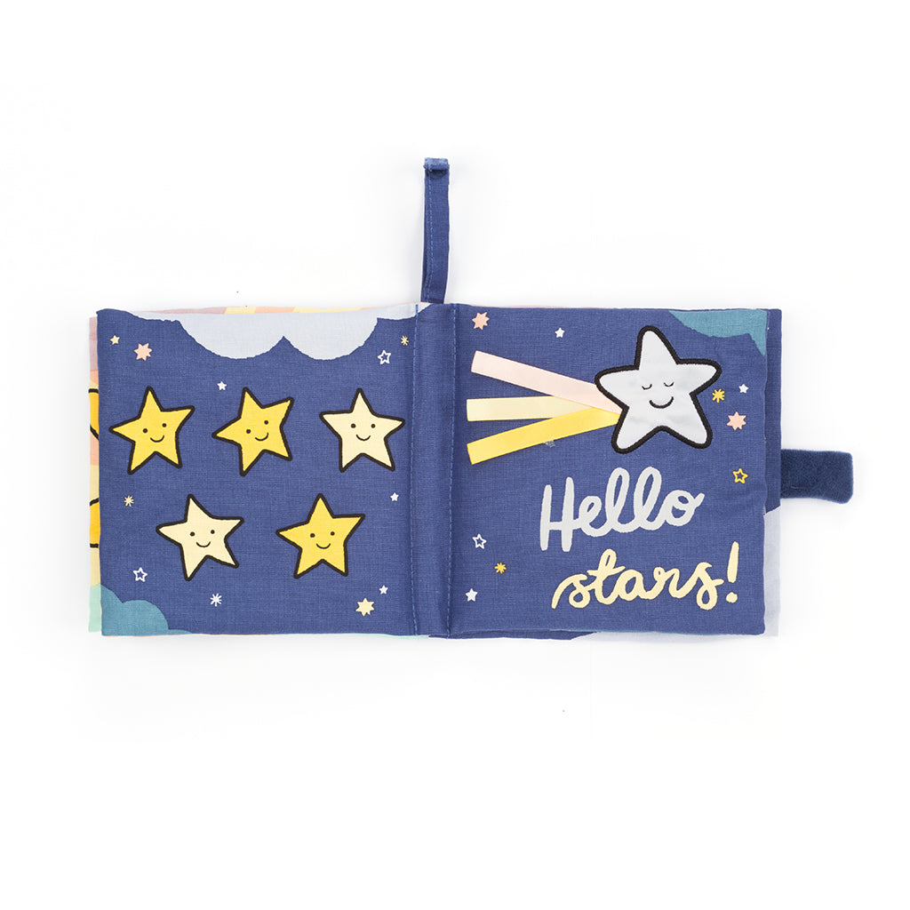 Jellycat stoffbok, Hello moon