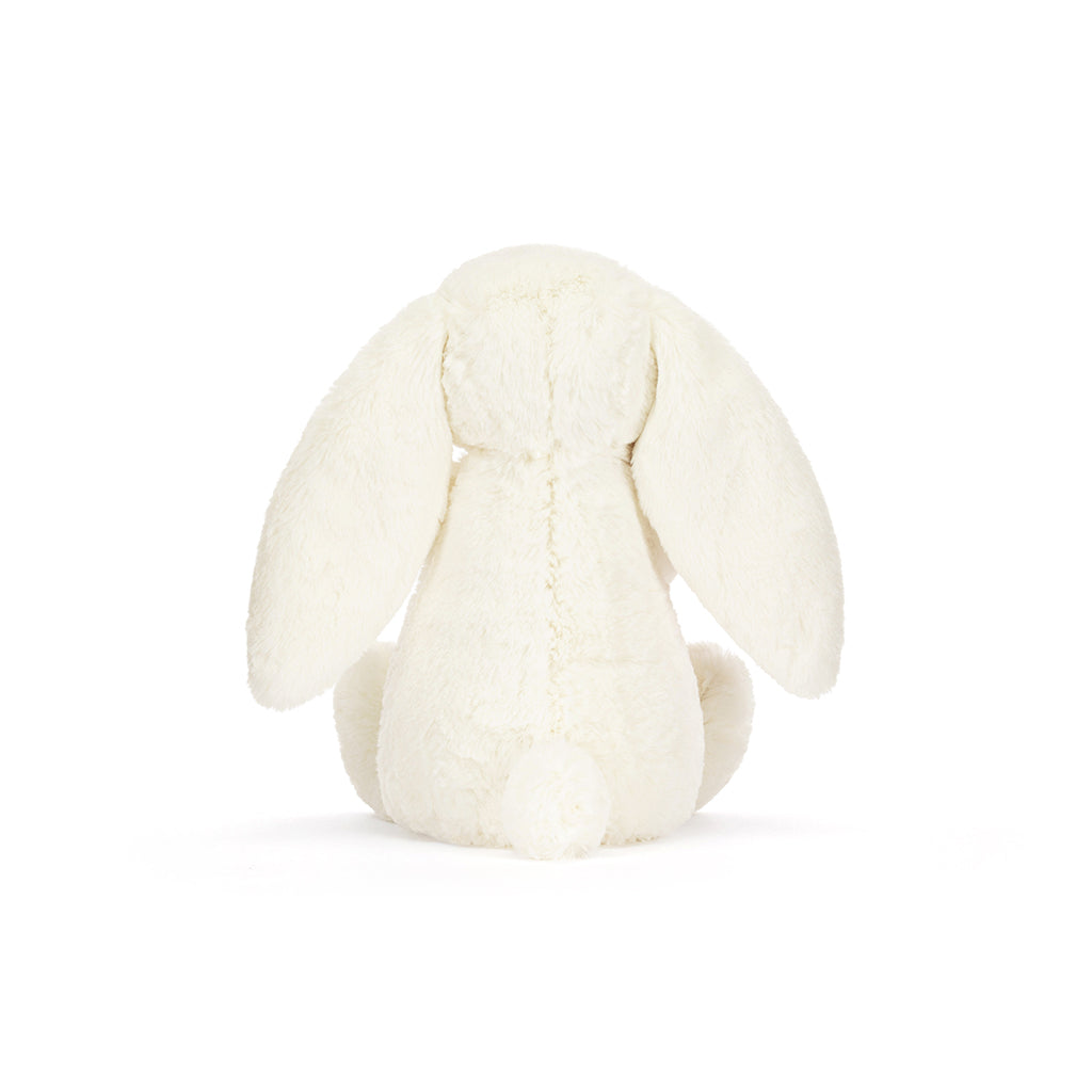 Jellycat bamse, Kanin med rose, Cream bunny – 31 cm