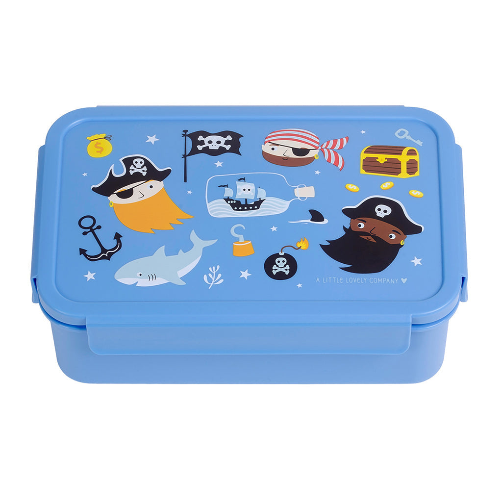 Bento madkasse med pirat tema til skole og udflugt